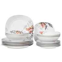 Komplet obiadowy Azalia 18-elementów