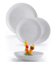 Komplet obiadowy Diwali Granit 19-elementowy LUMINARC