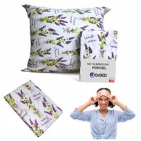 Komplet Pościeli 200x220 BAWEŁNA Zestaw Poszwa na Kołdrę 2 Poszewki 70x80