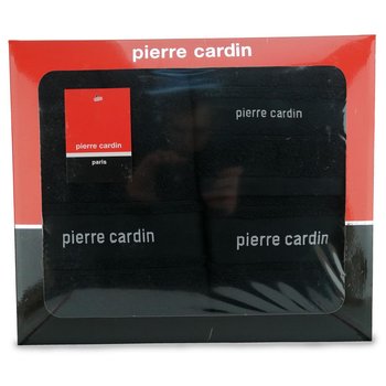 Komplet ręczników 3 szt. NEL Pierre Cardin czarny - Eurofirany