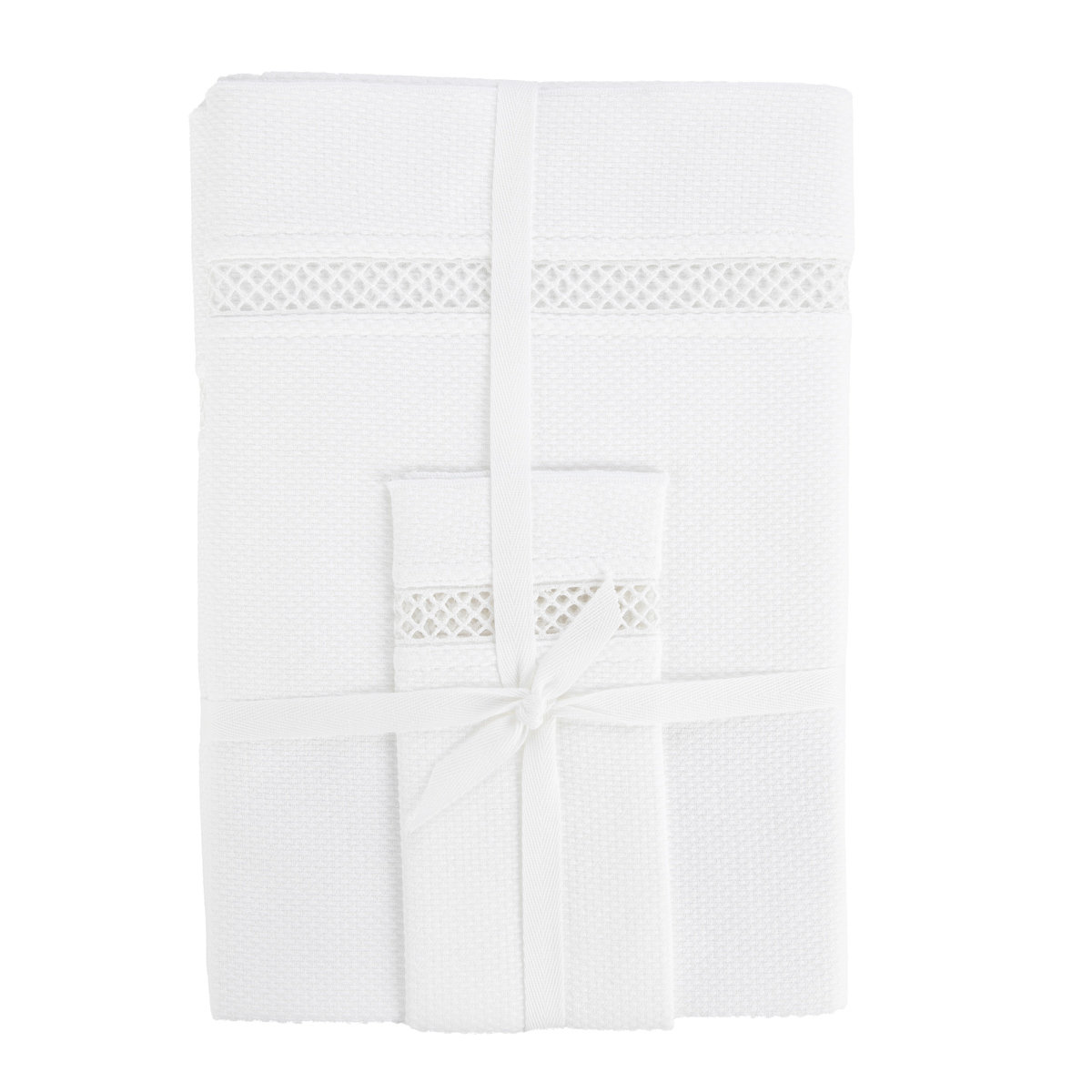 Zdjęcia - Ręcznik Passion Komplet ręczników  białych 100x150+50x100+30x50 cm GIPANOLAR 