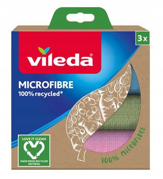 Komplet ściereczek MIKROFIBRA 100% Recycled 3 szt. VILEDA - Vileda