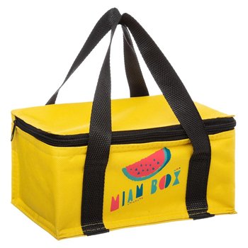Komplet śniadaniowy: torba termiczna + lunchbox, kolor żółty - 5five Simple Smart