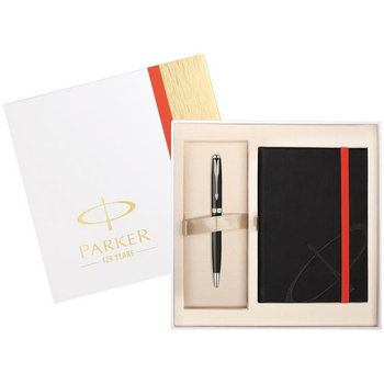 Komplet Sonnet Czarny Mat.Ct Długopis + Notes W Eleganckim Pudełku S1889089 Parker - Parker