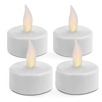 Komplet świeczek Tealight LED QUBUSS, 4 sztuki, 3,8 cm