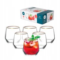 Komplet szklanek ALTOM Rubin Gold, 370 ml, 6 szt.