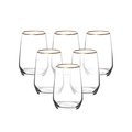 Komplet szklanek ALTOM Rubin Gold, 450 ml, 6 szt. - Altom