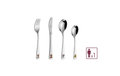 Komplet sztućców Gerlach dla 1 osoby Pychotki 4 elementy - Gerlach