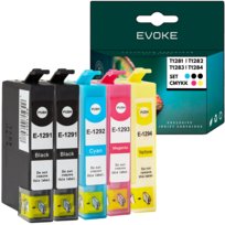 Komplet tuszy do drukarki Epson T1291 x2 + T1292 + T1293 + T1294 XL