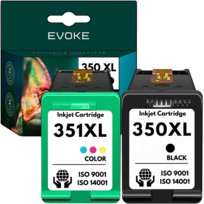 Komplet tuszy do HP 350 351 czarny kolor