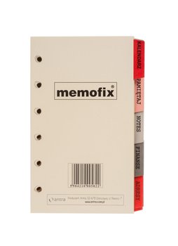 Komplet wkładów 2026 tygodniowy B6 notes