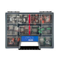 Komplet złączek EDO Technic do przewodów sztywnych | 30x EDO202, 30x EDO203 20x EDO204, 20x EDO205 + KNO20154