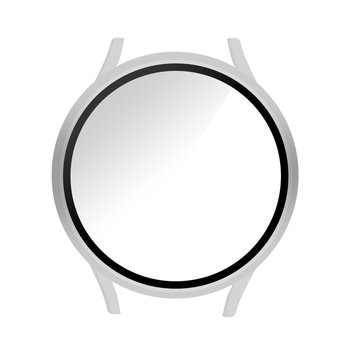 Kompletna ochrona ekranu ze szkła hartowanego Galaxy Watch 5 40 mm srebrna - Avizar