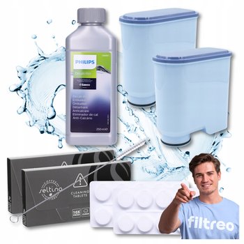 KOMPLETNY ZESTAW do ekspresu Philips LatteGo FILTRY I AKCESORIA - Inny producent