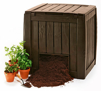 Kompostownik KETER Deco Composter, brązowy, 340 l