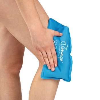 Kompres termiczny żelowy okład na kolano terapia ciepło zimno 23 cm x 13 cm - Timago
