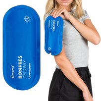 KOMPRES ŻELOWY CIEPŁO ZIMNO Termiczny Okład Rozgrzewający Chłodzący 28×13cm