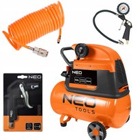 Kompresor 50l +Pistolet do Pompowania +Pistolet do Przedmuchiwania +Przewód