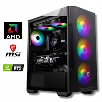KOMPUTER GAMINGOWY RYZEN 5 RTX 4060 16GB DDR4 500GB M2