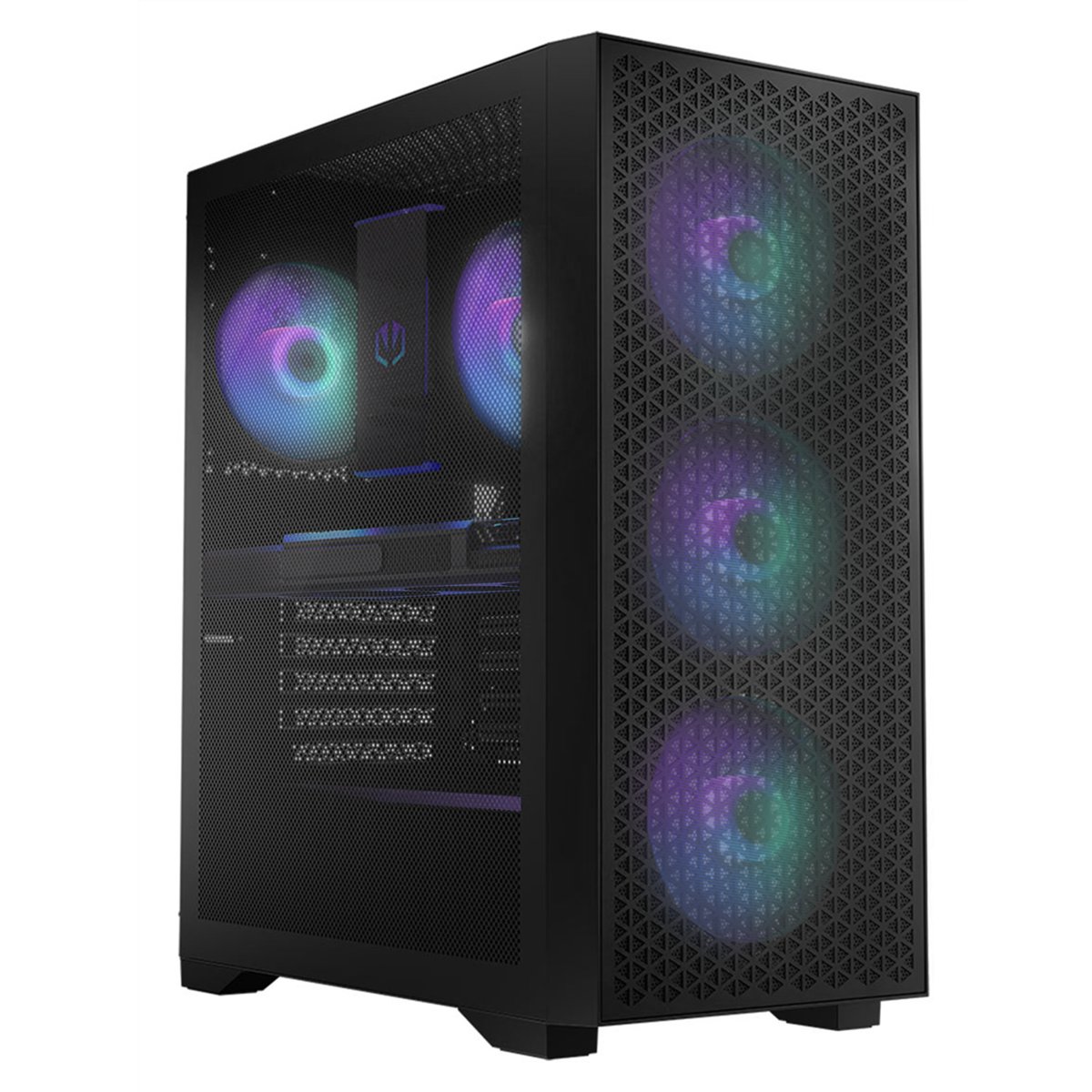 Komputer PC MESH VIST Ryzen 7 8700F 24GB DDR5 RX 9060 XT SSD 1TB nVme ...