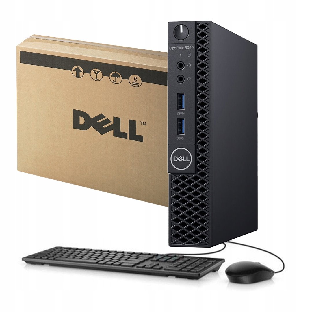 KOMPUTER STACJONARNY DELL OPTIPLEX 3060 MFF I5 8500 16GB DDR4 256SSD komputer-stacjonarny-dell-optiplex-3060-mff-i5-8500-16gb-ddr4-256ssd