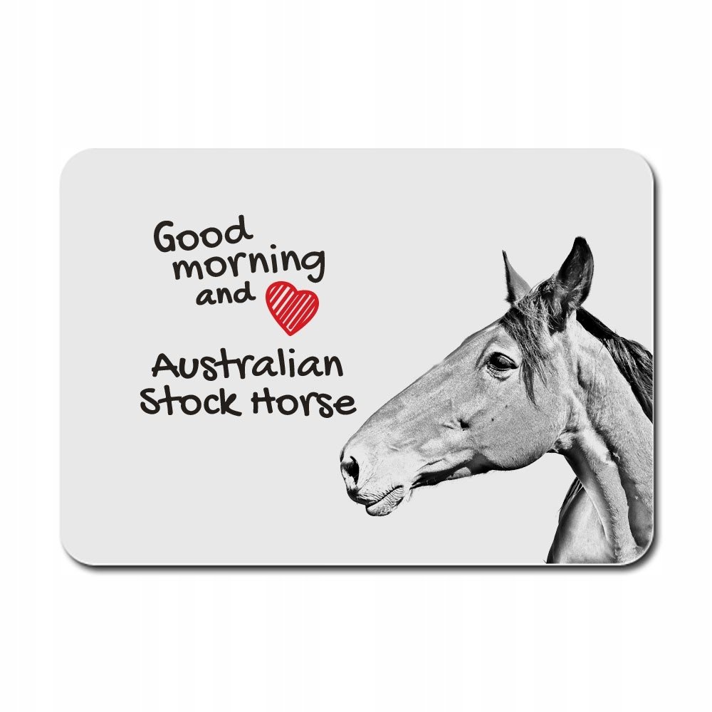 Фото - Килимок для мишки Koń Australian Stock Horse Podkładka pod mysz