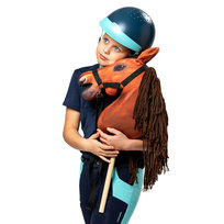 Koń Na Kiju Hobby Horse Skippi Duży A3 Amber Bursztyn Hit Sezonu!