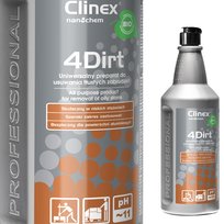 Koncentrat Preparat Do Usuwania Tłustych Zabrudzeń Clinex 4Dirt 1L Clinex