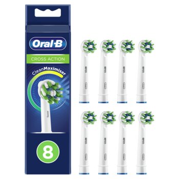 Końcówka do szczoteczek ORAL-B CrossAction EB50-8 N, 8szt. CleanMaximiser - Oral-B