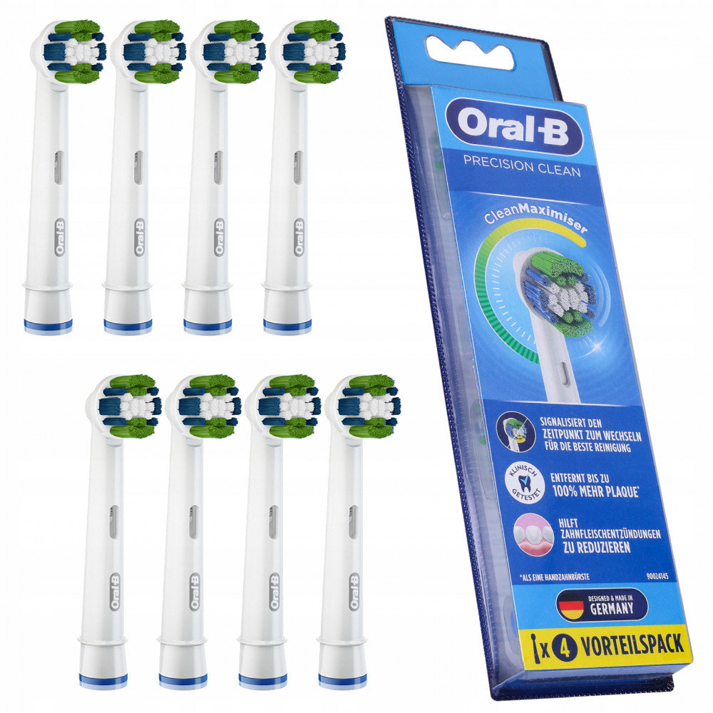 Końcówka Do Szczoteczek Oral-B Precision Clean Eb20-8, 8 Szt.