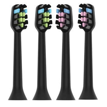 Końcówka do szczoteczek VITAMMY Symphony czarna, 4 szt. - Vitammy