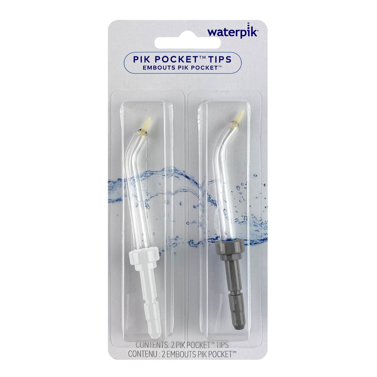 Końcówka poddziąsłowa (PP-100) do irygatora Waterpik (2 szt.)