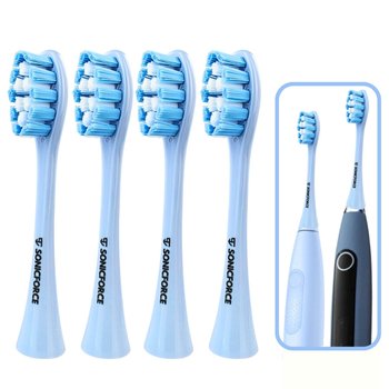 Końcówki do SonicForce Oclean F1 X Pro X10 Flow PW07 PW05 Niebieskie Zamienniki - inna (Inny)