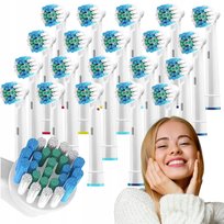 Końcówki do szczoteczki Oral B 20 szt UNIWERSALNE