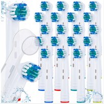 Końcówki Wkłady Do Szczoteczki Elektrycznej Braun Oral-b 20 Sztuk + Osłonka KANZA