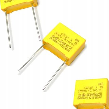 Kondensator MKP X2 0.33uF 310V AC 15mm - brak  danych
