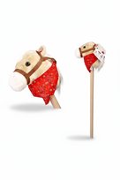 KONIK NA PATYKU JASNY BRĄZ DŹWIĘKI KOPYT I RŻENIA HOBBY HORSE GŁOWA KONIA