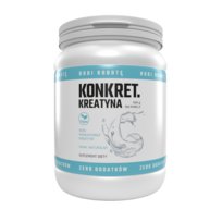 Konkret Kreatyna Monohydrat Smak Naturalny 500g Najwyższa Jakość!