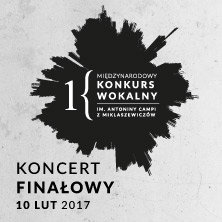 I Międzynarodowy Konkurs Wokalny im. Antoniny Campi z Miklaszewiczów – Koncert fi