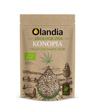 Konopia - nasiona konopi siewnej, niełuskane, BIO, 200 g, Olandia - Olandia