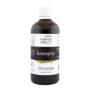 Konopny Organic olej 100% 100 ml - Your Natural Side