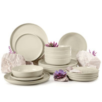 KONSIMO VICTO Elegancki zestaw obiadowy 6-osobowy (18 elementów)