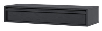 Konsola Evo z szufladą wisząca 90 cm Czarna - Selsey