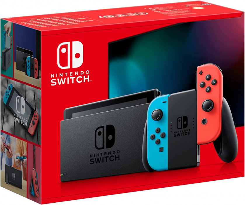 Konsola Nintendo Switch Neon Red / Blue Joy-Con V2 - Nintendo