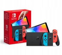 Konsola Nintendo Switch Oled Wielokolorowy Red Blue Gra Multiplayer Nintendo