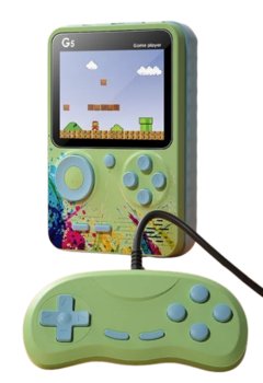 Konsola Przenośna Do Gier G5 500 Gier +Joystick Zielony - Inny producent