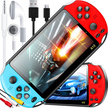 Konsola Przenośna do Gier X12 Retro 5000 Gier Ekran 5,1" 8GB Polskie Menu X12 - LOGIT