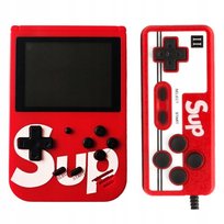 KONSOLA PRZENOŚNA MINI GAME BOY GAMEBOY RETRO KLASYKA 400 gier czerw i PAD
