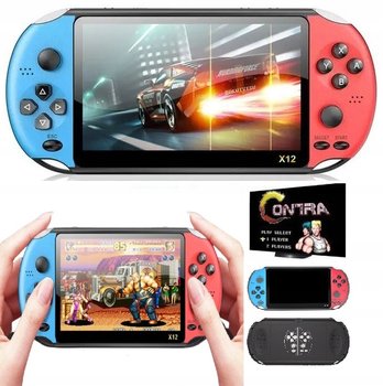 KONSOLA PRZENOŚNA x12 do GIER RETRO 5000+ GRA TELEWIZYJNA MINI 5" EMULATOR - iLogic