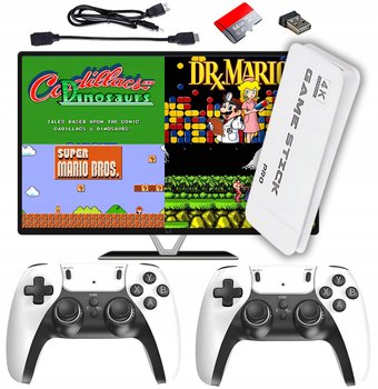 KONSOLA RETRO GRA TELEWIZYJNA HDMI 20000 GIER 15 EMULATORÓW 2 PADY + 64 GB - HikariSklep